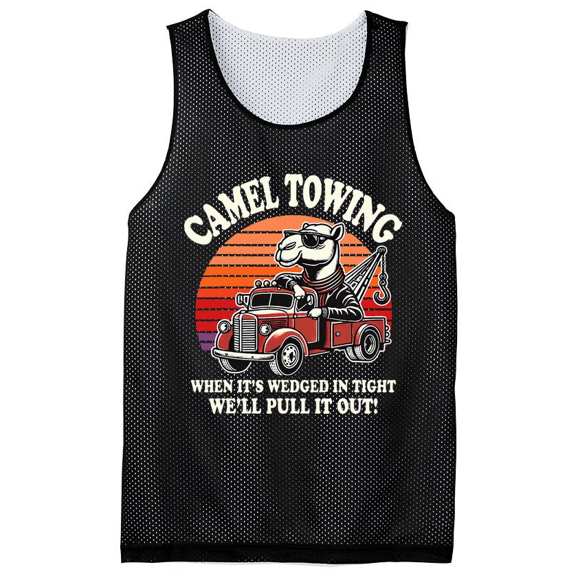 Camel Towing When ItS Wedged In Tight WeLl Pull It Out Mesh Reversible Basketball Jersey Tank