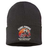 Camel Towing When ItS Wedged In Tight WeLl Pull It Out Sustainable Knit Beanie