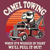 Camel Towing When ItS Wedged In Tight WeLl Pull It Out 16oz Travel Tumbler