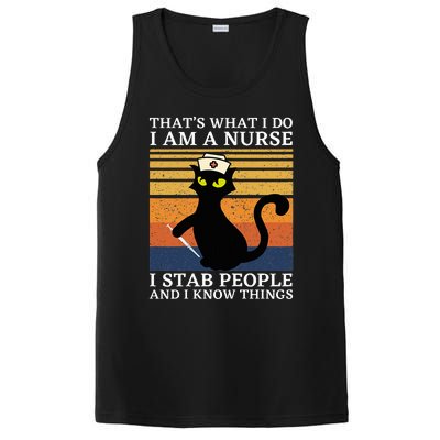 Cat Thats What I Do I Am A Nurse PosiCharge Competitor Tank