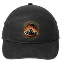 Canam Three Wheels Funny Riding 7-Panel Snapback Hat