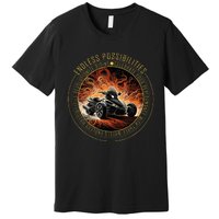 Canam Three Wheels Funny Riding Premium T-Shirt