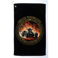 Canam Three Wheels Funny Riding Golf Towel
