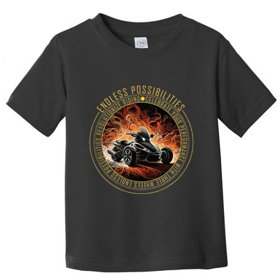 Canam Three Wheels Funny Riding Toddler T-Shirt
