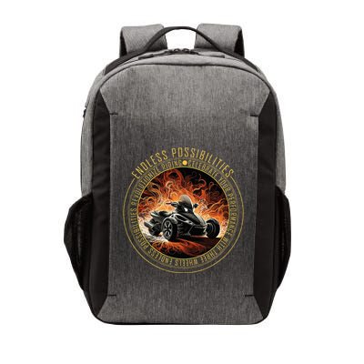 Canam Three Wheels Funny Riding Vector Backpack