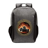 Canam Three Wheels Funny Riding Vector Backpack