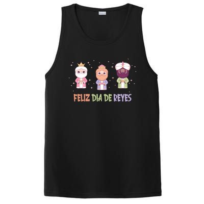 Cute Three Wise Kings Happy Epiphany Day Feliz Dia De Reyes Gift PosiCharge Competitor Tank