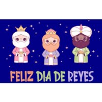 Cute Three Wise Kings Happy Epiphany Day Feliz Dia De Reyes Gift Bumper Sticker