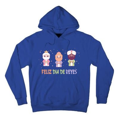 Cute Three Wise Kings Happy Epiphany Day Feliz Dia De Reyes Gift Tall Hoodie