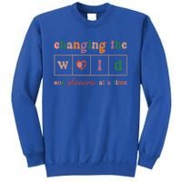 Changing The World One Phoneme At A Time Phonics Teacher Meaningful Gift Sweatshirt