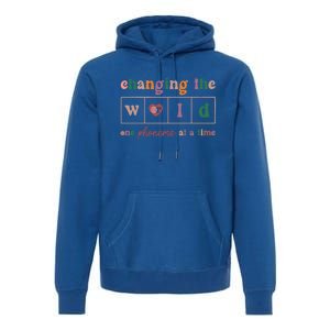 Changing The World One Phoneme At A Time Phonics Teacher Meaningful Gift Premium Hoodie