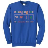 Changing The World One Phoneme At A Time Phonics Teacher Meaningful Gift Tall Sweatshirt