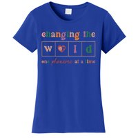 Changing The World One Phoneme At A Time Phonics Teacher Meaningful Gift Women's T-Shirt