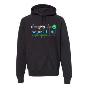 Changing The World One Phoneme At A Time Teacher Premium Hoodie