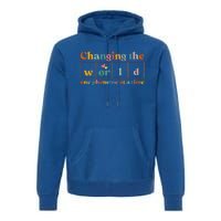 Changing The World One Phoneme At A Time Dyslexia Teacher Premium Hoodie