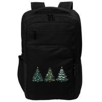 Christmas Tree Xmas Graphic Impact Tech Backpack