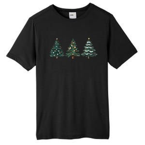 Christmas Tree Xmas Graphic Tall Fusion ChromaSoft Performance T-Shirt