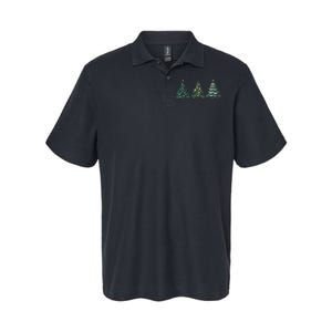 Christmas Tree Xmas Graphic Softstyle Adult Sport Polo