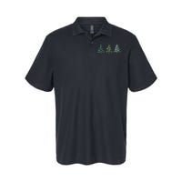 Christmas Tree Xmas Graphic Softstyle Adult Sport Polo