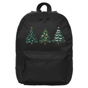 Christmas Tree Xmas Graphic 16 in Basic Backpack