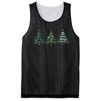 Christmas Tree Xmas Graphic Mesh Reversible Basketball Jersey Tank