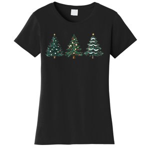 Christmas Tree Xmas Graphic Women's T-Shirt