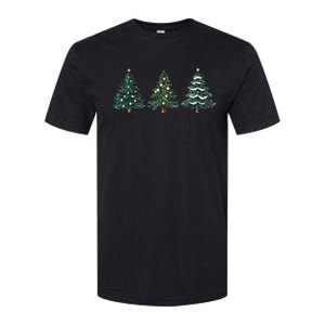 Christmas Tree Xmas Graphic Softstyle CVC T-Shirt