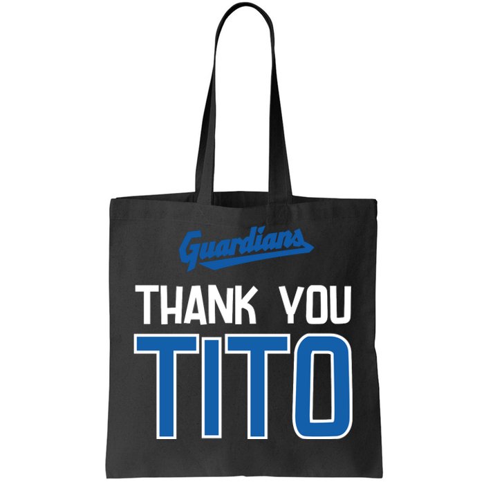 Cleveland Thank You Titoo Tote Bag