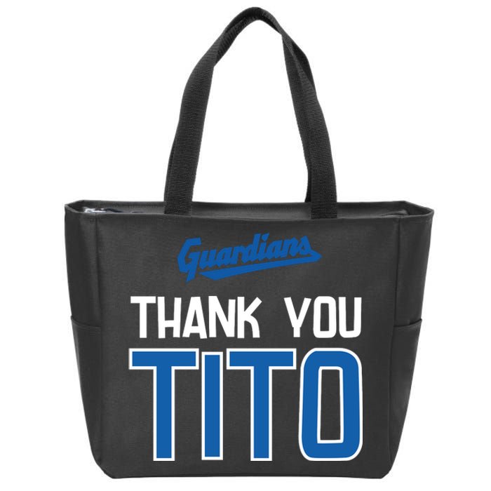 Cleveland Thank You Titoo Zip Tote Bag