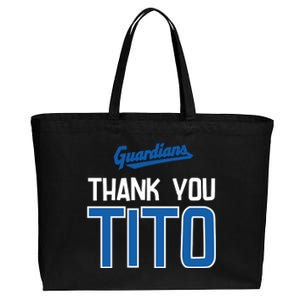 Cleveland Thank You Titoo Cotton Canvas Jumbo Tote