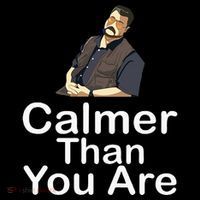 Calmer Than You Are Button
