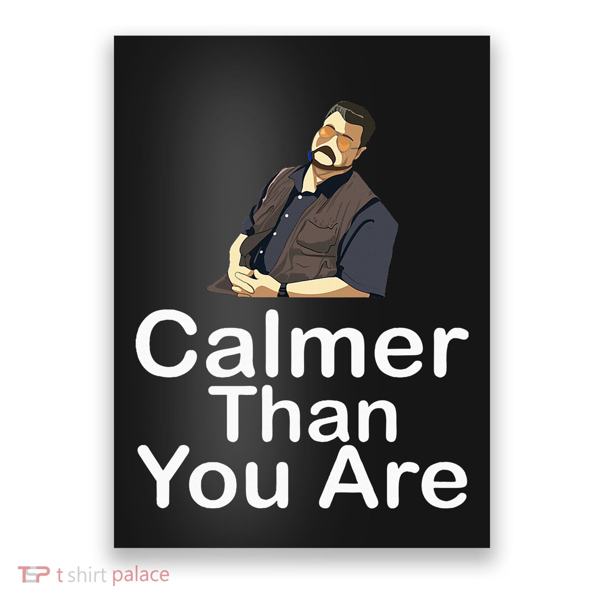Calmer Than You Are Poster