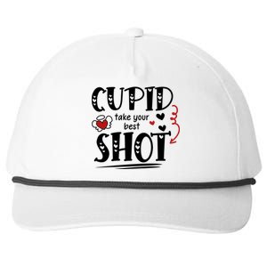 Cupid Take Your Best Shot Valentine's Day Gift Snapback Five-Panel Rope Hat