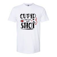 Cupid Take Your Best Shot Valentine's Day Gift Softstyle CVC T-Shirt