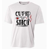 Cupid Take Your Best Shot Valentine's Day Gift Cooling Performance Crew T-Shirt