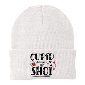 Cupid Take Your Best Shot Valentine's Day Gift Knit Cap Winter Beanie