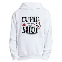 Cupid Take Your Best Shot Valentine's Day Gift Urban Pullover Hoodie