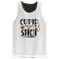 Cupid Take Your Best Shot Valentine's Day Gift Mesh Reversible Basketball Jersey Tank