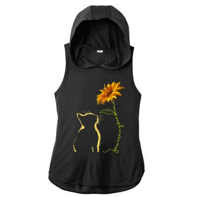 Cat T, You Are My Sunshine , Cute Cat Ladies PosiCharge Tri-Blend Wicking Draft Hoodie Tank