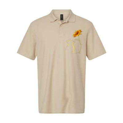 Cat T, You Are My Sunshine , Cute Cat Softstyle Adult Sport Polo