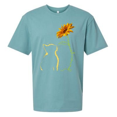 Cat T, You Are My Sunshine , Cute Cat Sueded Cloud Jersey T-Shirt