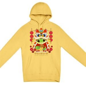 Celebrate The Year Of The Snake 2025 Chinese New Year Premium Pullover Hoodie