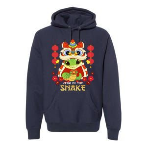 Celebrate The Year Of The Snake 2025 Chinese New Year Premium Hoodie