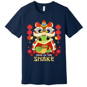 Celebrate The Year Of The Snake 2025 Chinese New Year Premium T-Shirt