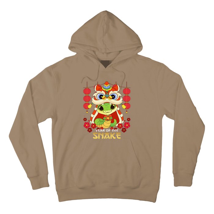 Celebrate The Year Of The Snake 2025 Chinese New Year Hoodie