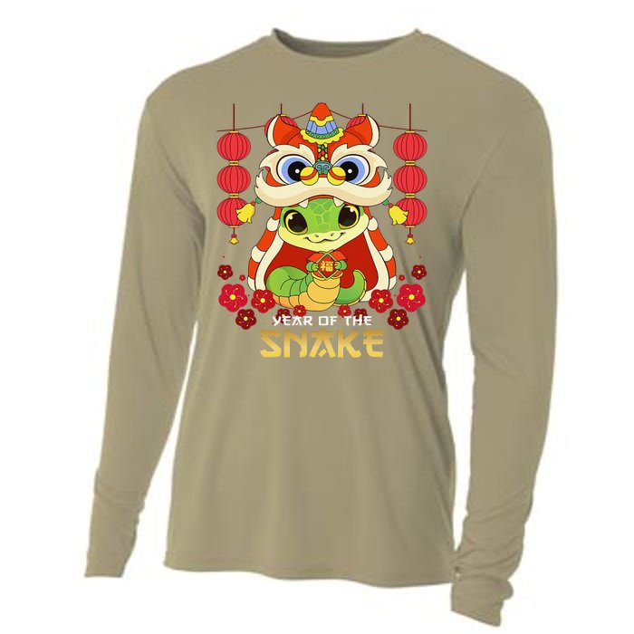 Celebrate The Year Of The Snake 2025 Chinese New Year Cooling Performance Long Sleeve Crew