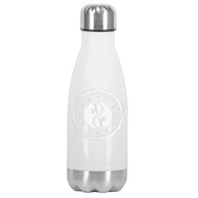 Capricorn Tenth Zodiac Sign Yin Yang Funny Stainless Steel Insulated Water Bottle