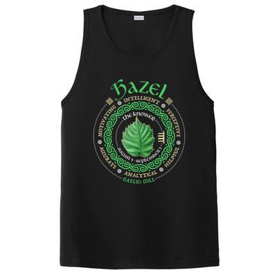 Celtic Tree Zodiac Druid Ogham Astrology Hazel Gift PosiCharge Competitor Tank