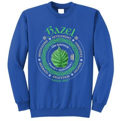 Celtic Tree Zodiac Druid Ogham Astrology Hazel Gift Sweatshirt