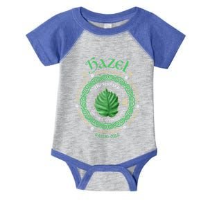 Celtic Tree Zodiac Druid Ogham Astrology Hazel Gift Infant Baby Jersey Bodysuit